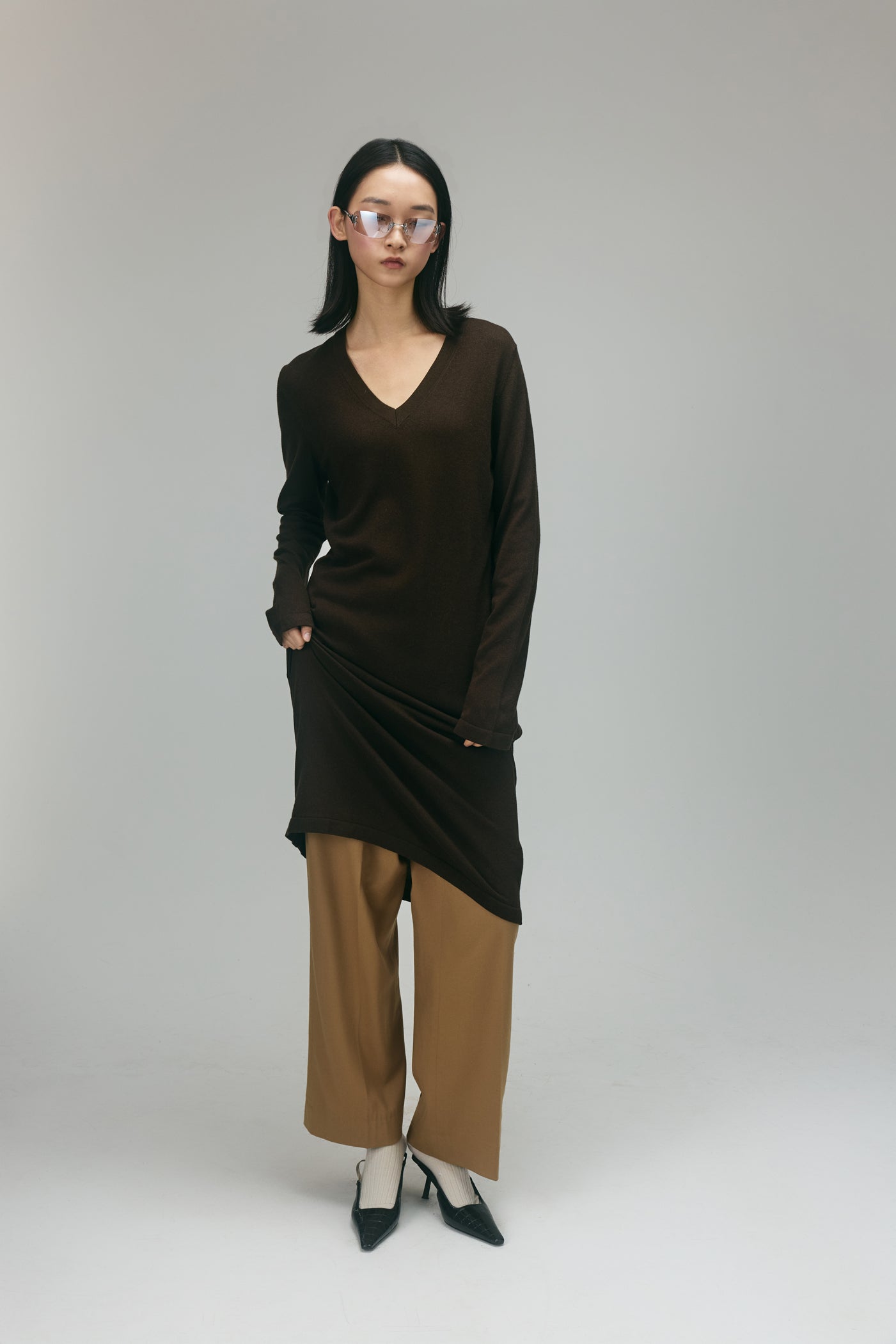Maison Margiela Cashmere Midi Dress
