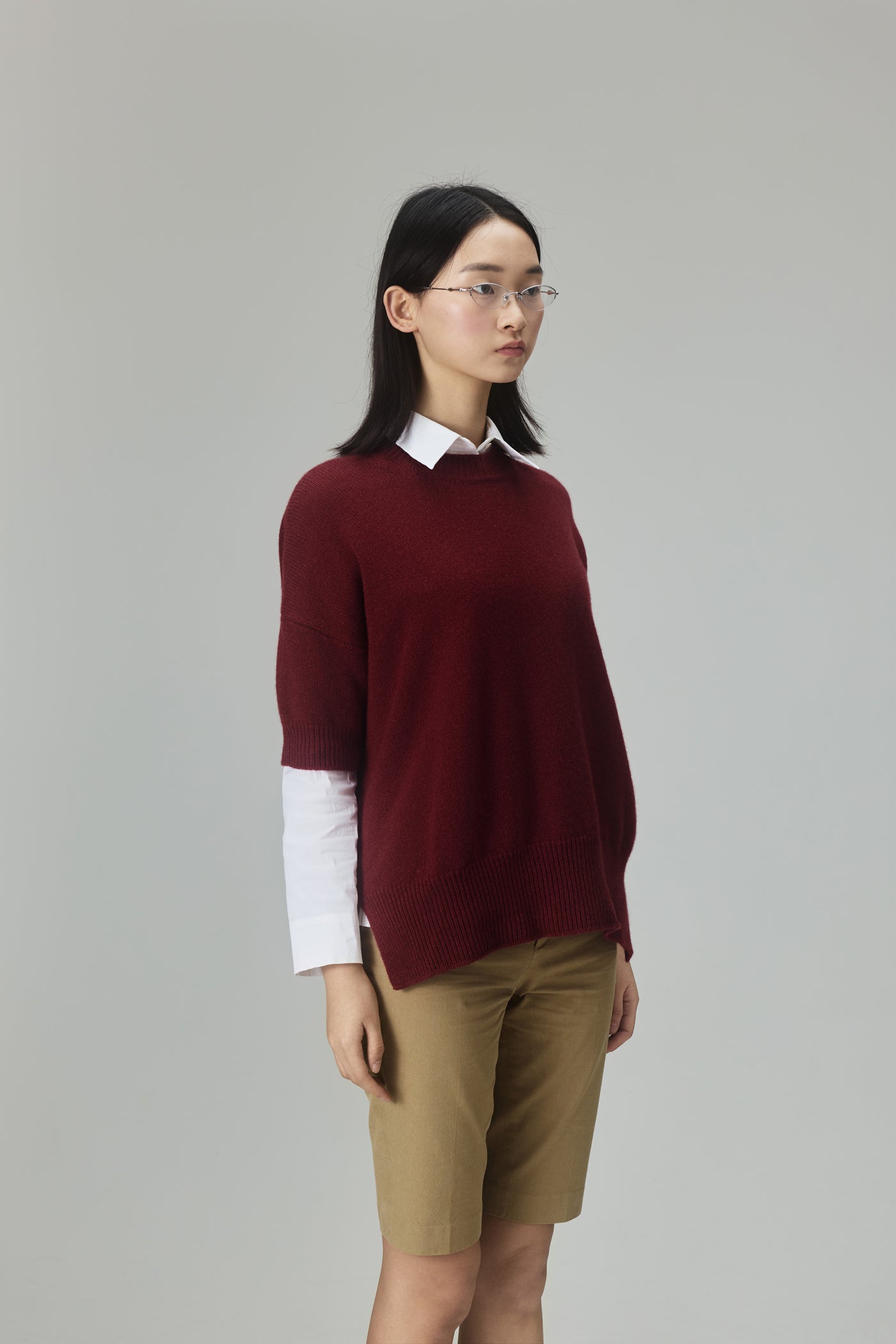 Jil Sander Cashmere Mock Neck Sweater