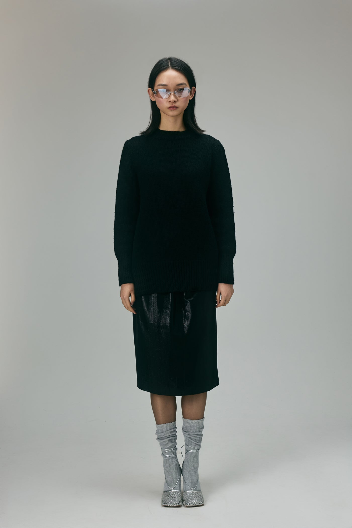Jil Sander Metallic Skirt