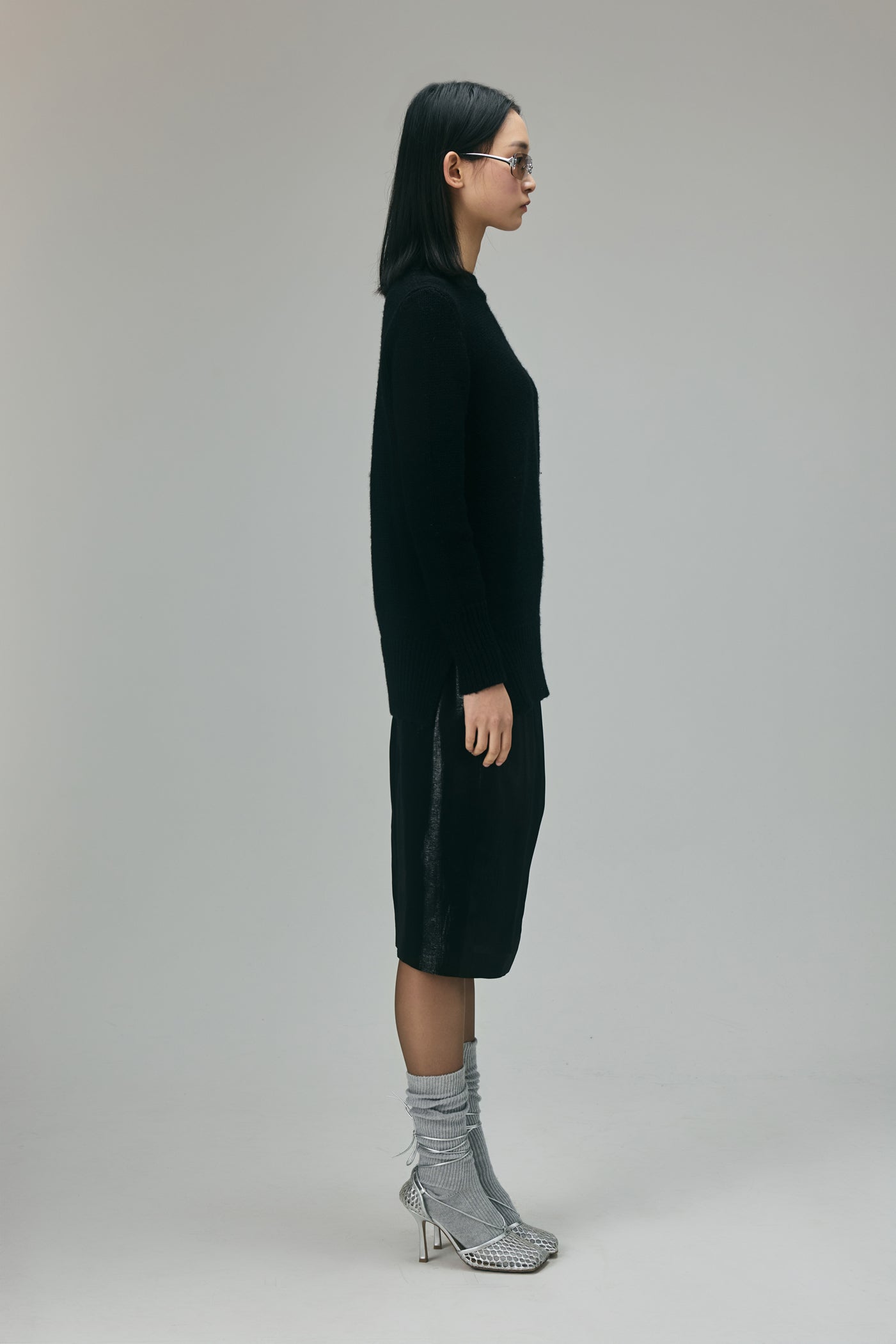 Jil Sander Metallic Skirt