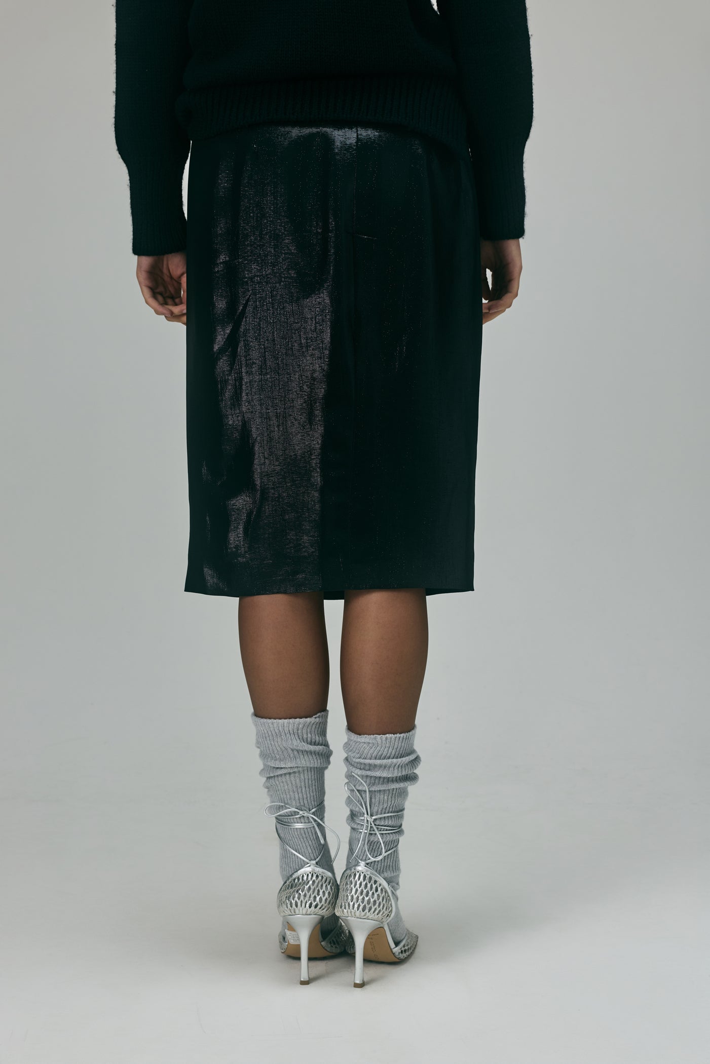 Jil Sander Metallic Skirt