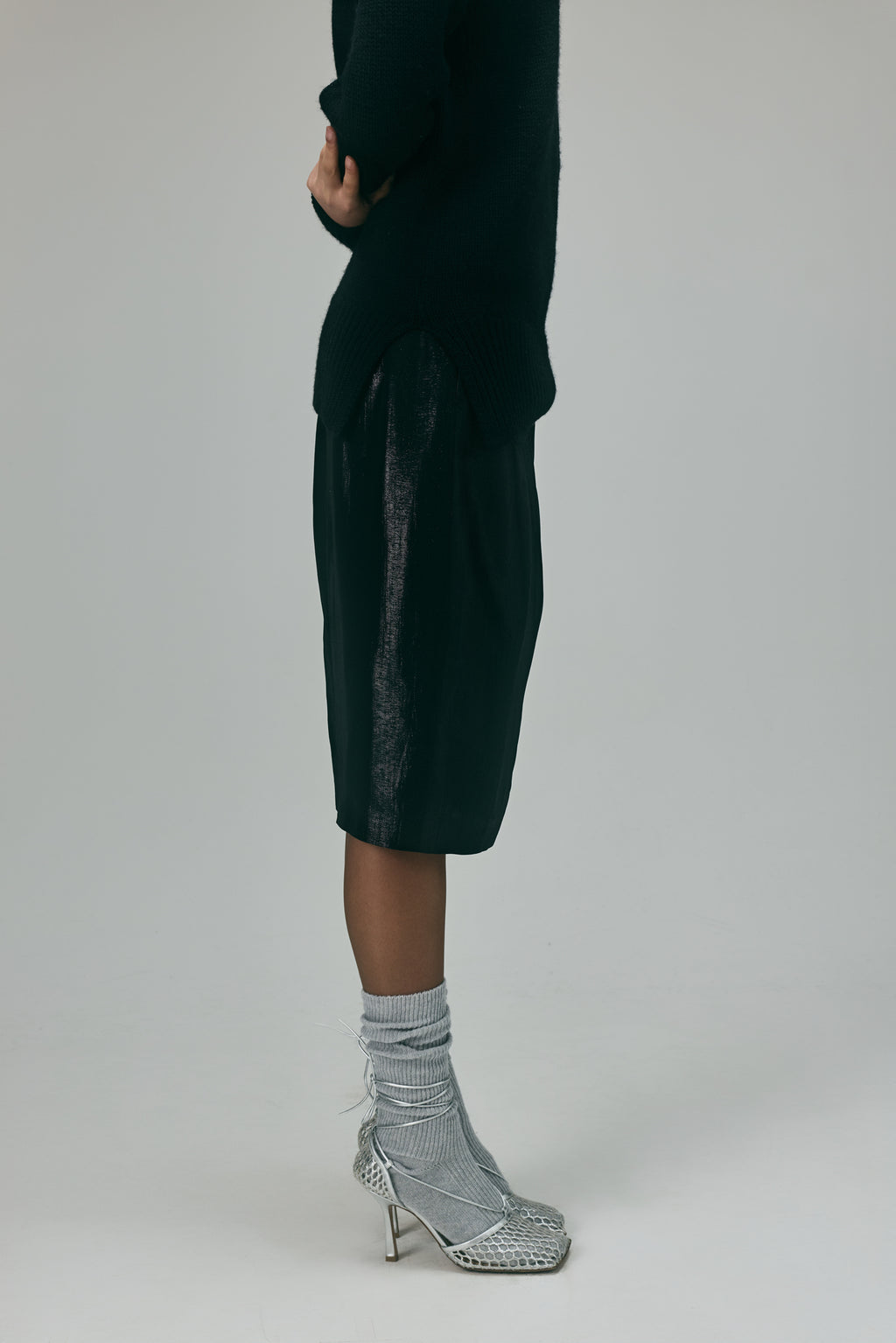 Jil Sander Metallic Skirt