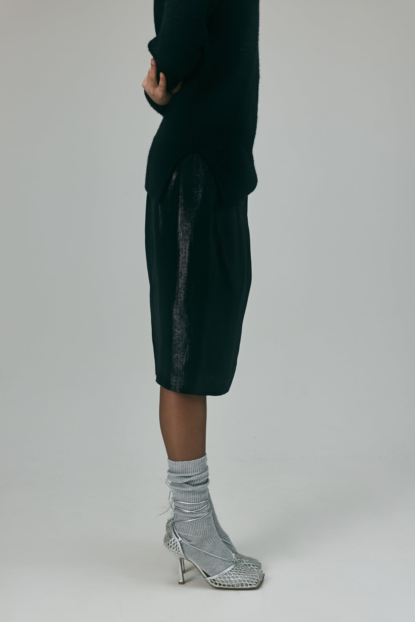 Jil Sander Metallic Skirt