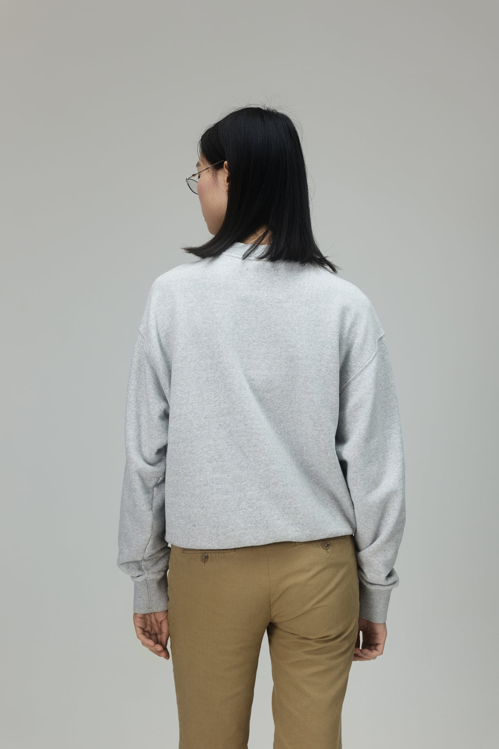 Jil Sander Logo Crew Neck Sweatshirt