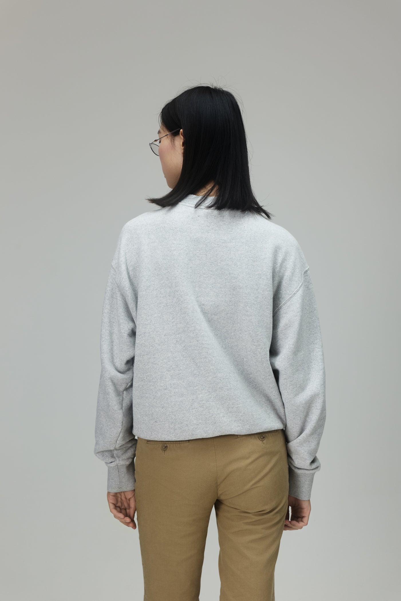 Jil Sander Logo Crew Neck Sweatshirt