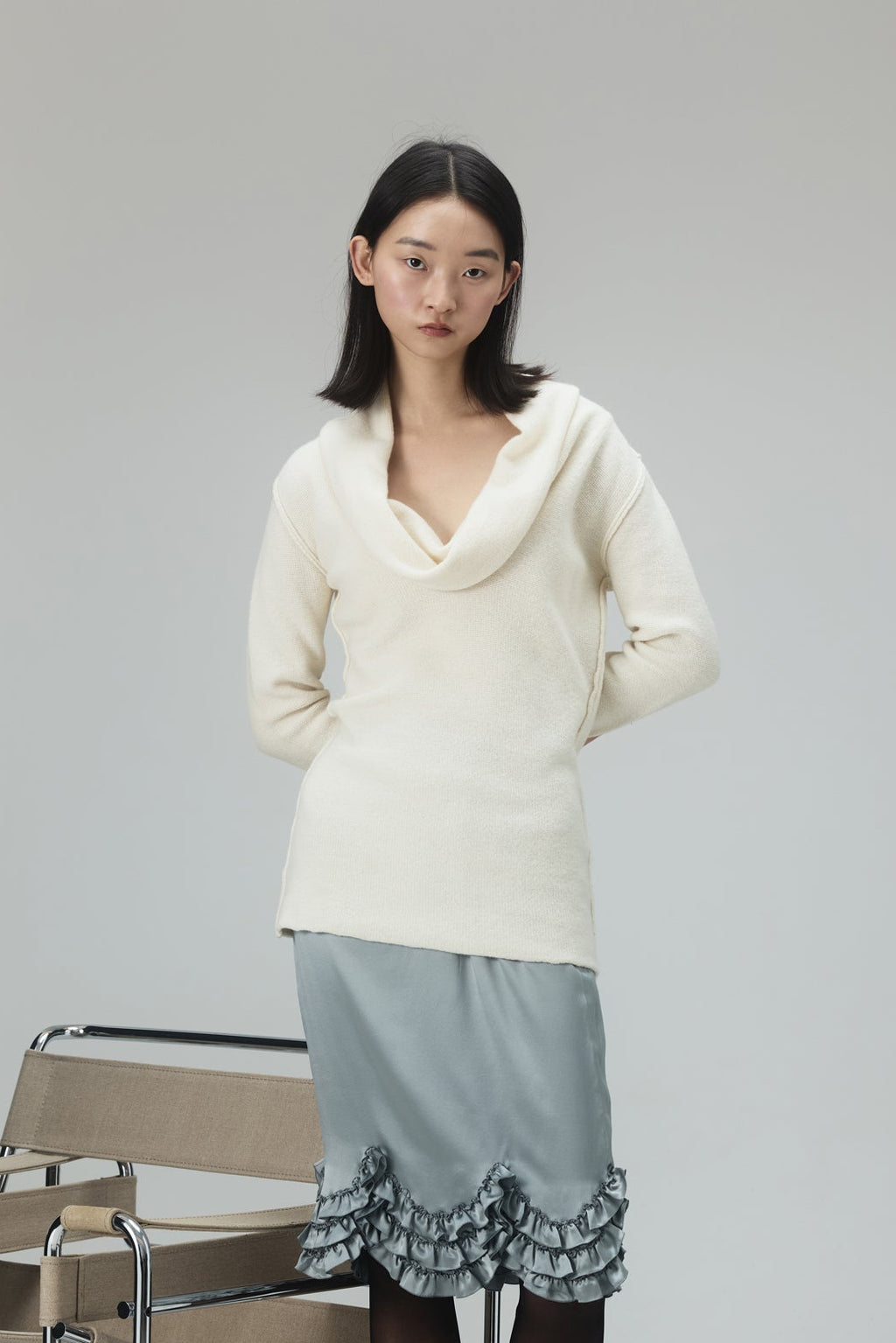 Maison Margiela Cowl Neck Sweater