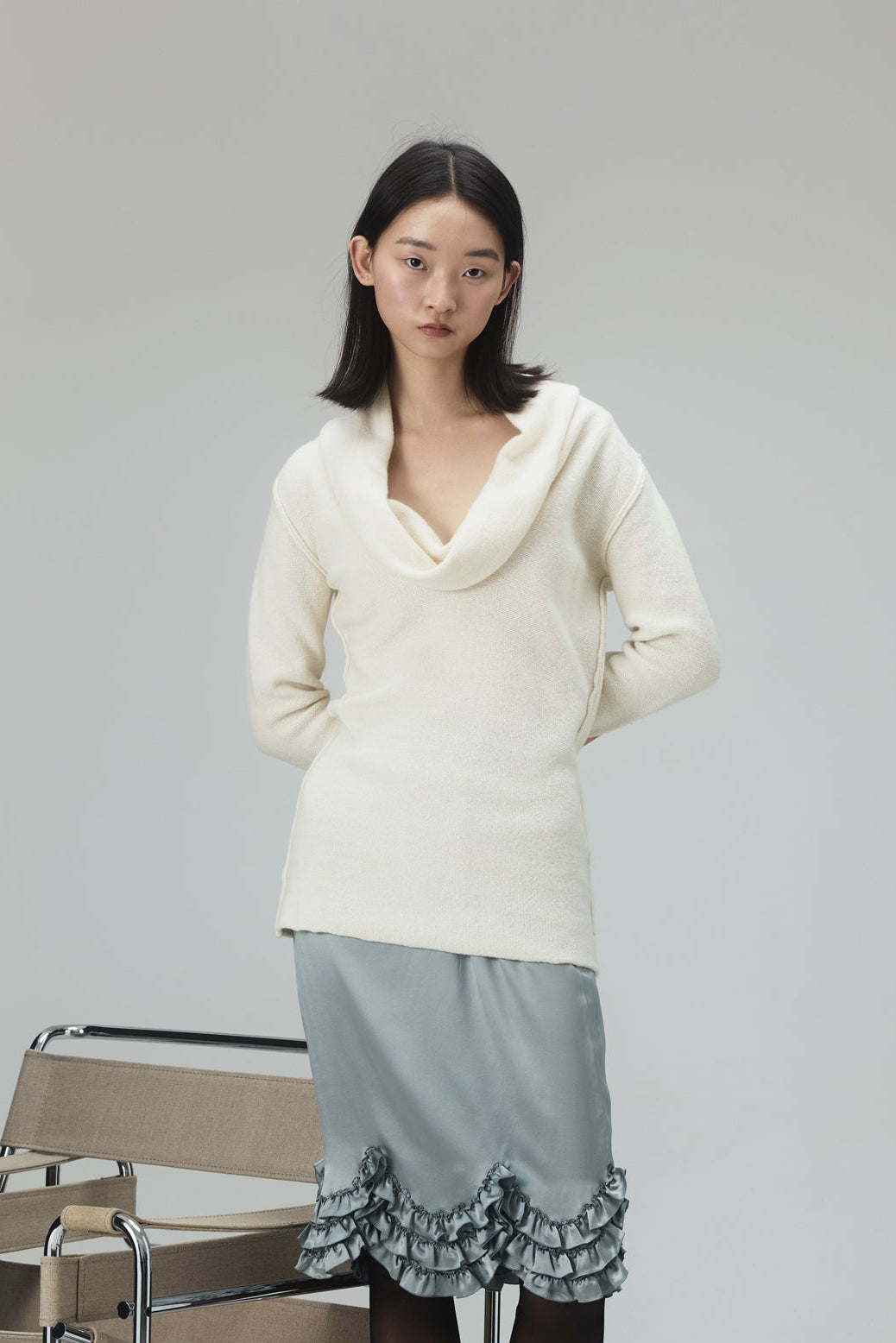 Maison Margiela Cowl Neck Sweater