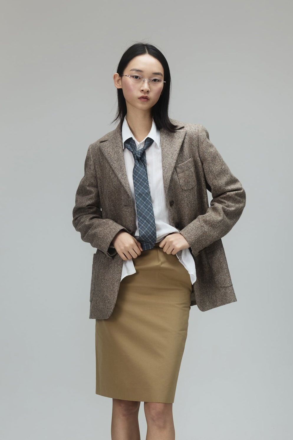Jil Sander Alpaca Wool Blazer