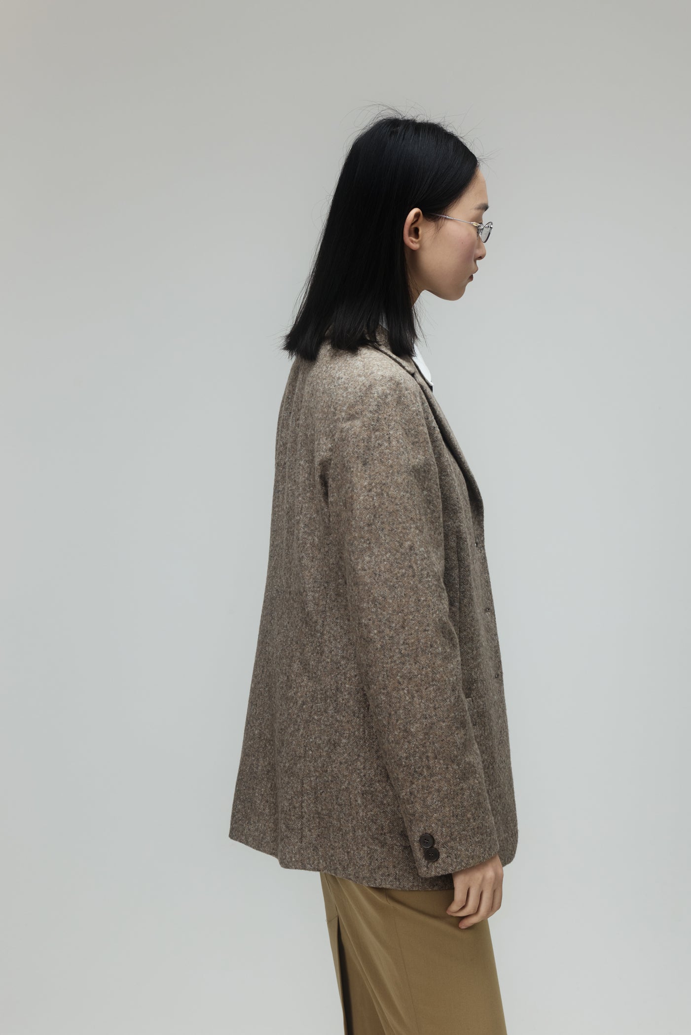 Jil Sander Alpaca Wool Blazer